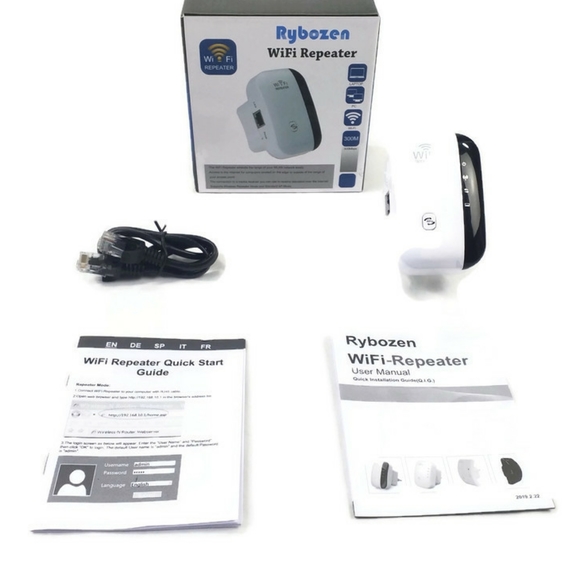 Range Extender Repeater, 300Mbps Wireless Router Signal Booster Amplifier - Picture 1 of 5